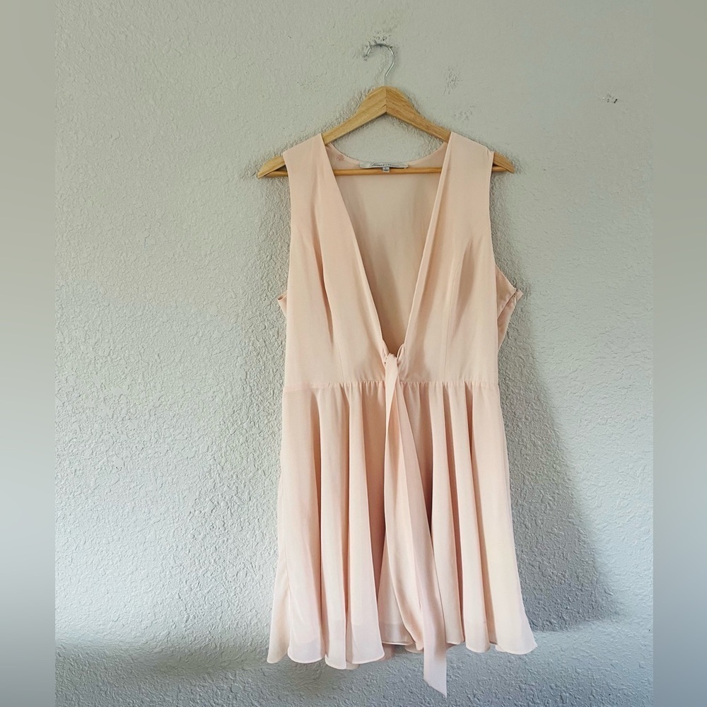 Revolve Lovers + Friends Andie Dress In Blush